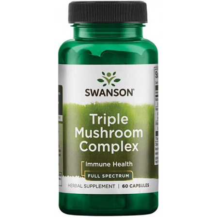 Swanson Immune Support - Triple Mushroom Complex (60 capsules)