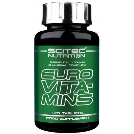 Вітаміни та мінерали Scitec Nutrition - Euro Vita-Mins (120 таблеток)