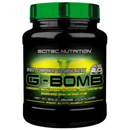 Glutamine Scitec Nutrition - G-Bomb 2.0 (500 grams)