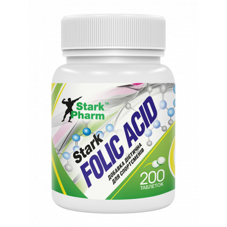 Folic Acid 400 мкг (200 таблеток) (вітамін В9)