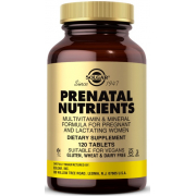 Мультивитамины для беременных Solgar - Prenatal Nutrients (120 таблеток)