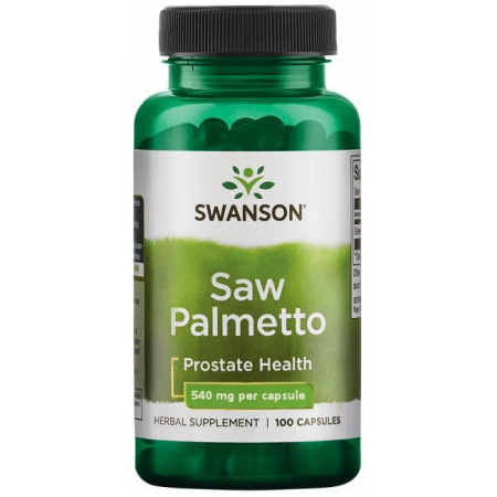 Бустер тестостерону Swanson – Saw Palmetto 540 мг (100 капсул)