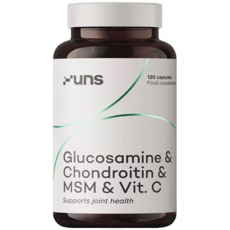 Хондропротектор UNS - Glucosamine Chondroitin MSM+Vit C (120 капсул)