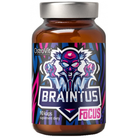 Стимуляция работы мозга OstroVit - Braintus Focus (90 капсул)