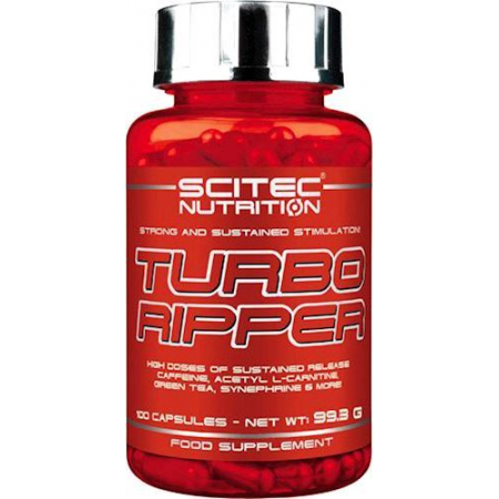 Жироспалювач Scitec Nutrition - Turbo Ripper (100 капсул) (термін придатності до 01.05.2022)