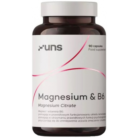 Вітаміни UNS - Magnesium Citrate + B6 (90 капсул)