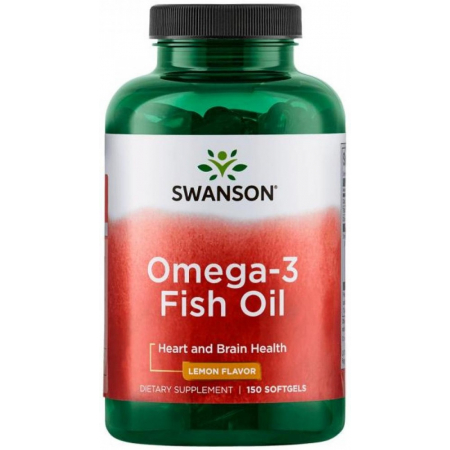 Omega Swanson - Omega-3 Fish Oil (150 capsules)