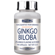Clarity of Mind Scitec Nutrition - Ginkgo Biloba (100 capsules)