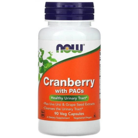 Cranberry with Proanthocyanidins Now Foods - Cranberry with Pacs (90 capsules)