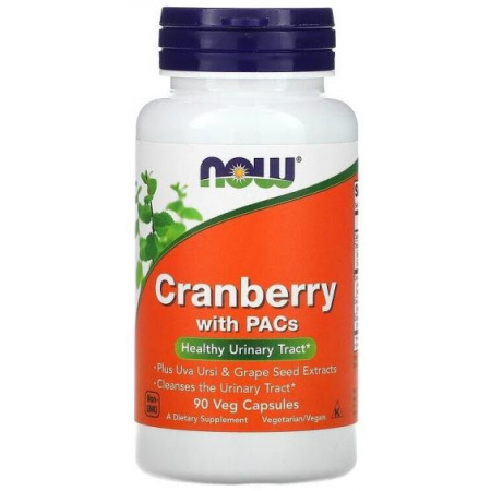 Клюква с проантоцианидинами Now Foods - Cranberry with Pacs (90 капсул)