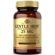 Залізо Solgar - Gentle Iron 25 мг (90 капсул)
