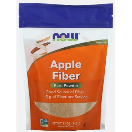 Яблочная клетчатка Now Foods - Apple Fiber Powder (340 грамм)