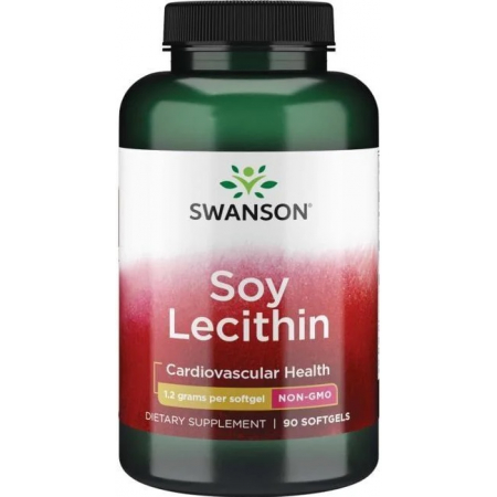 Лецитин Swanson - Soy Lecithin (90 капсул)