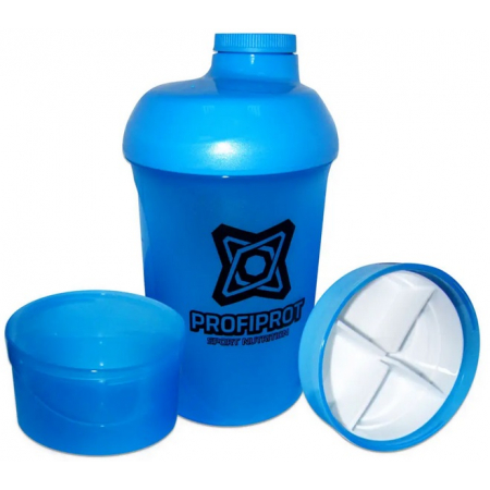 Shaker ProfiProt - Wave+ (500 ml) + 2 containers