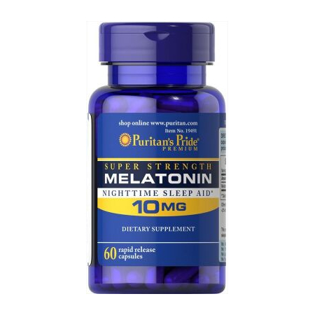 Мелатонін Puritan's Pride - Melatonin 10 мг (120 капсул)