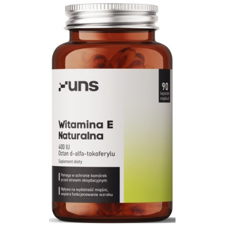 Vitamins UNS - Vitamina E Naturalna (90 capsules)