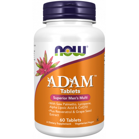 Now Foods Men's Vitamins - Adam Superior Men's Multi (60 Tablets)