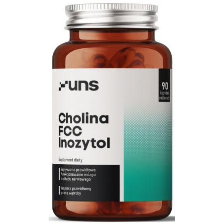 Поддержка работы мозга UNS - Cholina FCC Inozytol (90 капсул)