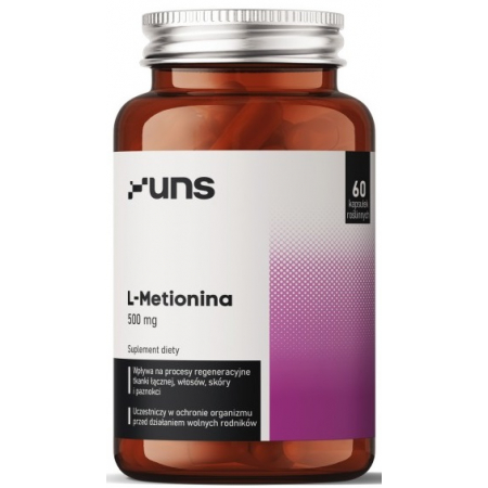 L-метіонін UNS - L-Metionina 500 мг (60 капсул)