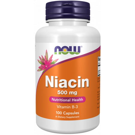 Вітаміни Now Foods - Niacin (100 капсул)