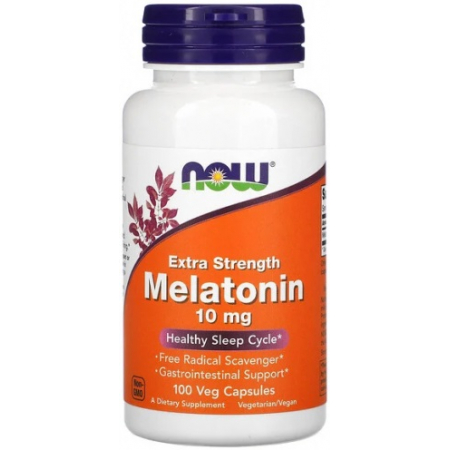 Мелатонін Now Foods - Melatonin 10 мг (100 капсул)