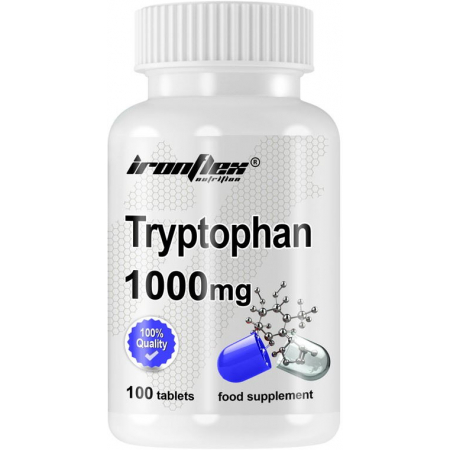 Триптофан IronFlex - Tryptophan 1000 мг (100 таблеток)