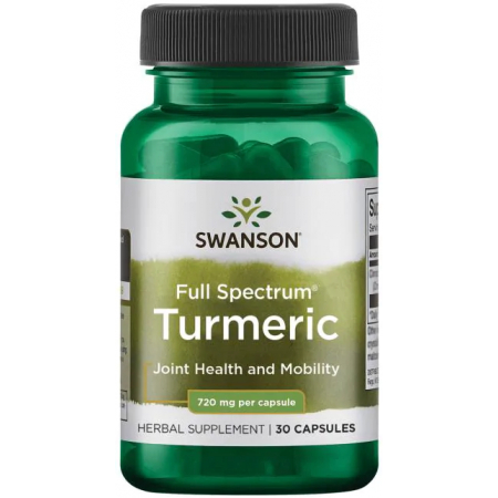 Куркума Swanson - Turmeric 720 мг (30 капсул)