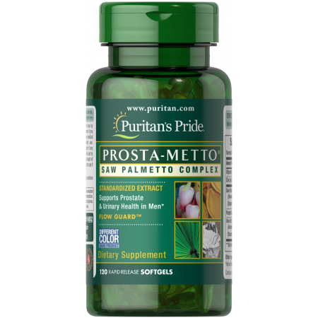 Puritan's Pride - Prosta - Metto Saw Palmetto Complex (120 capsules)