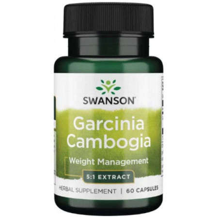 Блокатор жиров Swanson - Garcinia Cambogia (60 капсул)