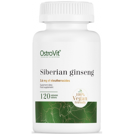 Женьшень OstroVit - Siberian Ginseng (120 таблеток)