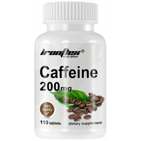 Кофеїн IronFlex - Caffeine 200 мг (110 пігулок)