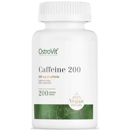 Кофеин OstroVit - Caffeine 200 мг