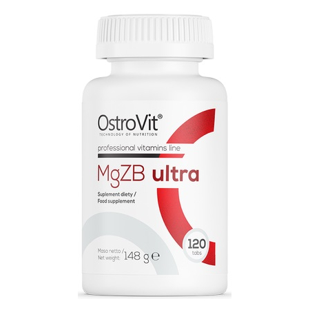 Вітаміни OstroVit - MgZB Ultra (120 пігулок)