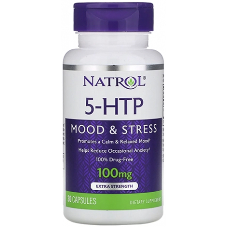 Релаксант Natrol – 5-HTP 100 мг (30 капсул)
