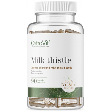 OstroVit Liver Support - Milk Thistle VEGE (90 capsules)