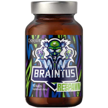 Стимуляція роботи мозку OstroVit - Braintus Respawn (90 капсул)