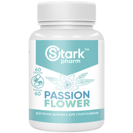Пассифлора Stark Pharm - Stark Passion Flower 500 мг (60 капсул)
