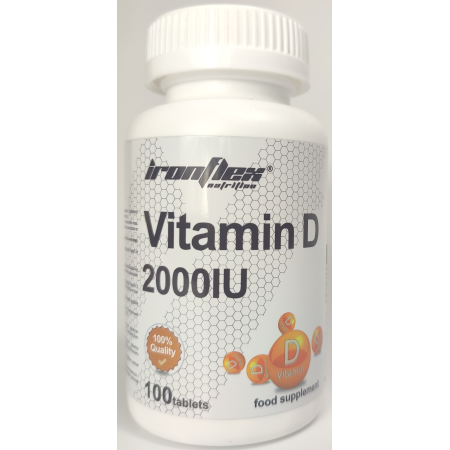 Vitamin IronFlex - Vitamin D 2000 IU (100 tablets)