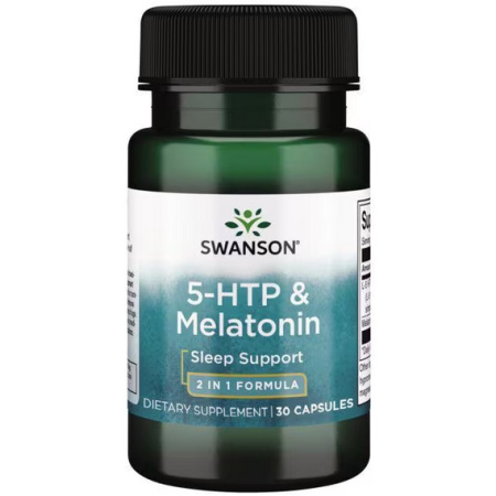 5-HTP + Melatonin Swanson - 5-HTP & Melatonin (30 capsules)