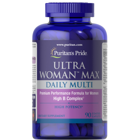 Вітаміни для жінок Puritan's Pride - Ultra Woman Daily Multi (90 капсул)