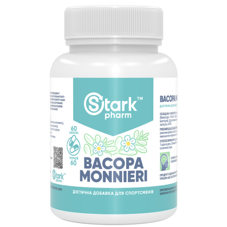 Adaptogen Stark Pharm - Stark Bacopa Monnieri 500 mg (60 capsules)