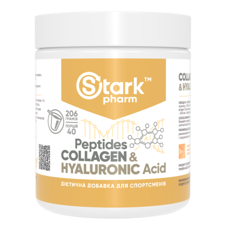 Collagen & Hyaluronic Acid Stark Pharm - Stark Collagen Peptides & Hyaluronic Acid (206 grams)