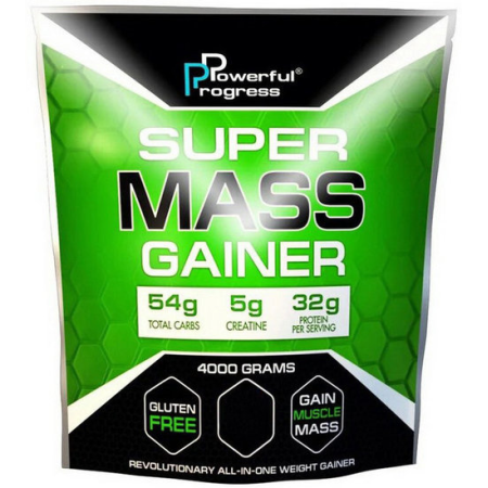 Gainer Powerful Progress - Super Mass Gainer (4000 grams)