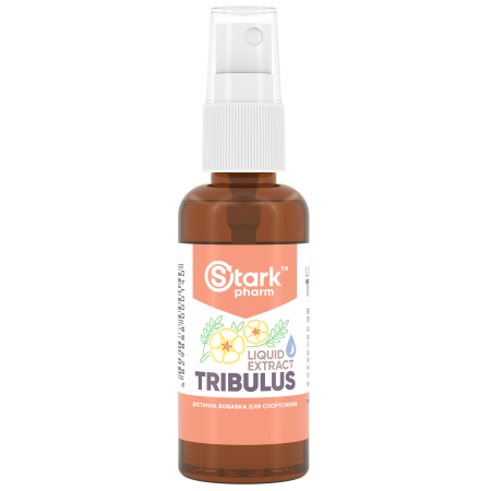 Spray Tribulus liquid terrestris 50 ml Stark Pharm is many times stronger than capsules, testosterone, tribulus 100% extract
