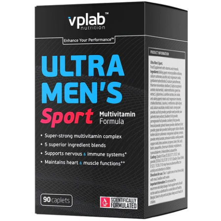 Vitamins for men VPLab - Ultra Men's Sport Multivitamin (90 capsules)