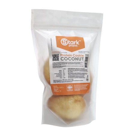 Протеїнове печиво Stark Pharm - Stark Protein Cookie Coconut (100 грамів)