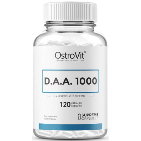Д-Аспаргінова кислота OstroVit - D.A.A 1000 мг (120 капсул)