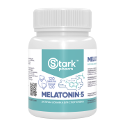 Мелатонин Stark Pharm - Melatonin 5 мг (120 таблеток) (для сна и режима)