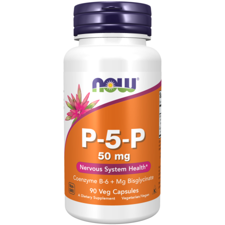 Підтримка нервової системи Now Foods - P-5-P 50 мг (90 капсул)