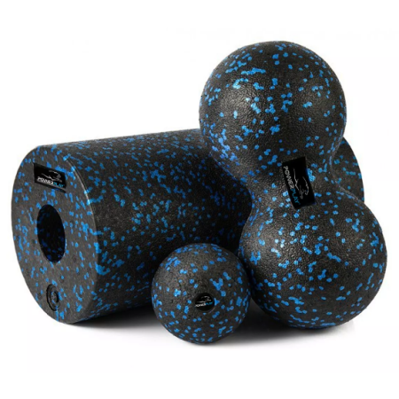 Набор для йоги PowerPlay - Foam Roller Set 3 в 1 PP4008 (роллер + 2 массажных мяча)